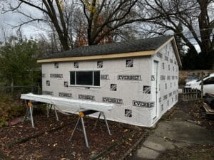 Garage Siding Replacement