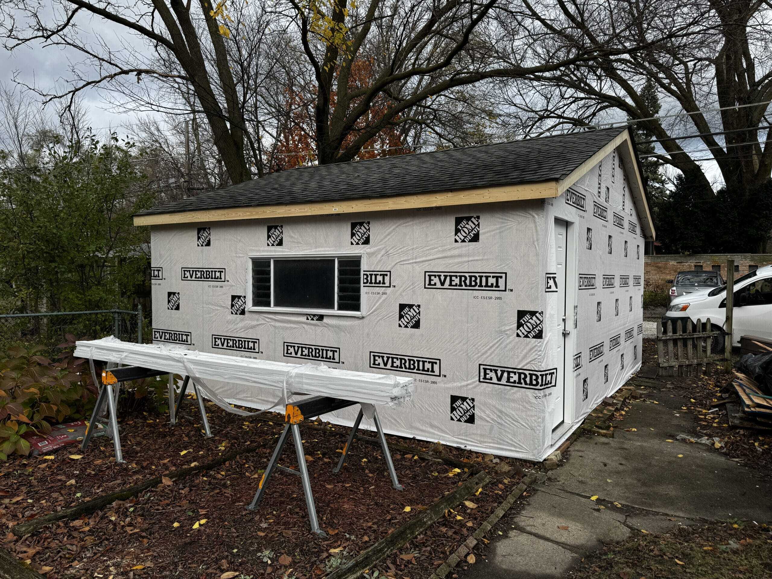 Garage Siding Replacement