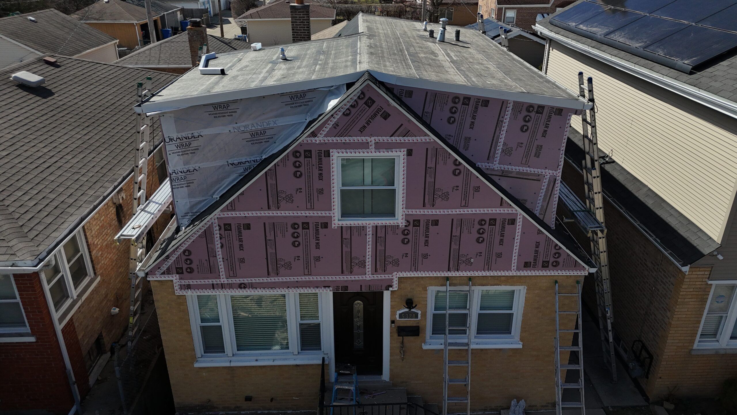 Siding Exterior Insulation Installation